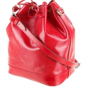Louis Vuitton Epi tote in red GM size in fantastic condition.  Vintage